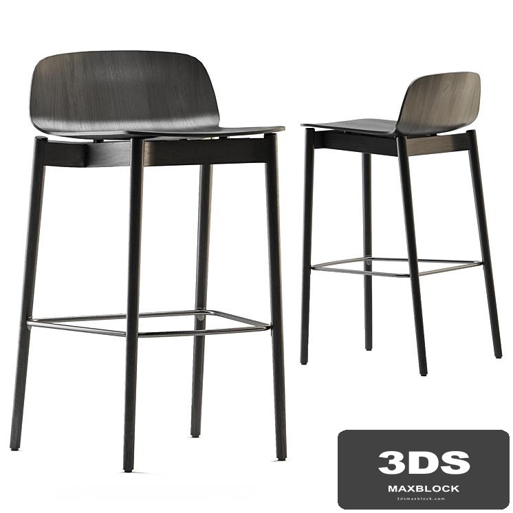 Rama Wood bar chair