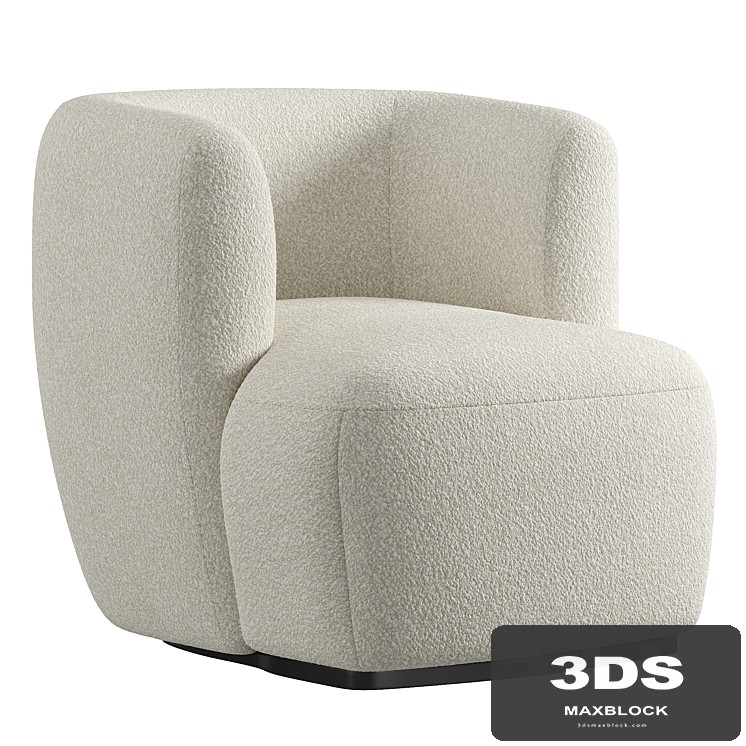 Bouclette nidou armchair