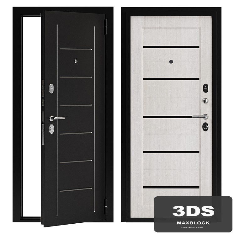 Entrance door Born metal