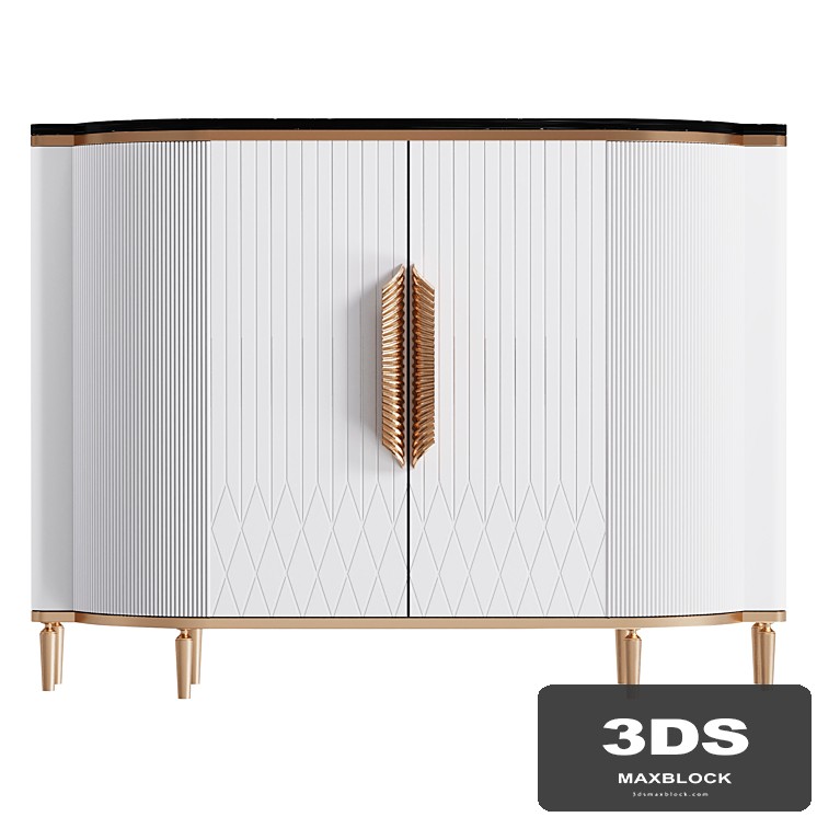 Homary White Sideboard Buffet