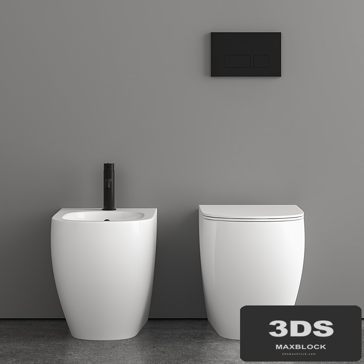 Nic Toilet and Bidet Pin Serie