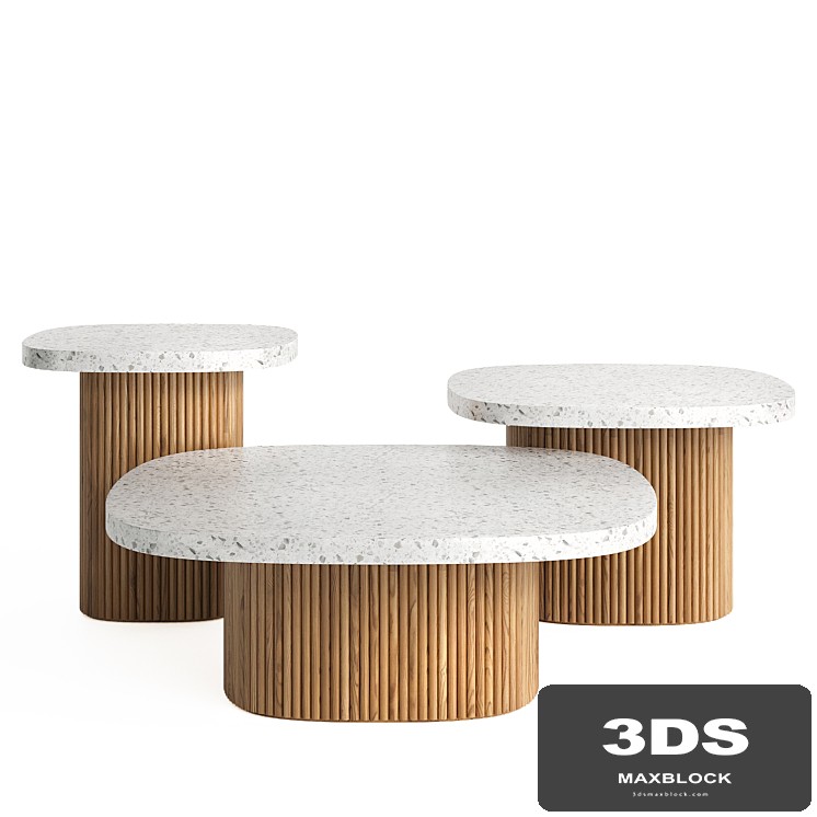 The Loom Collection's Gion coffee tables