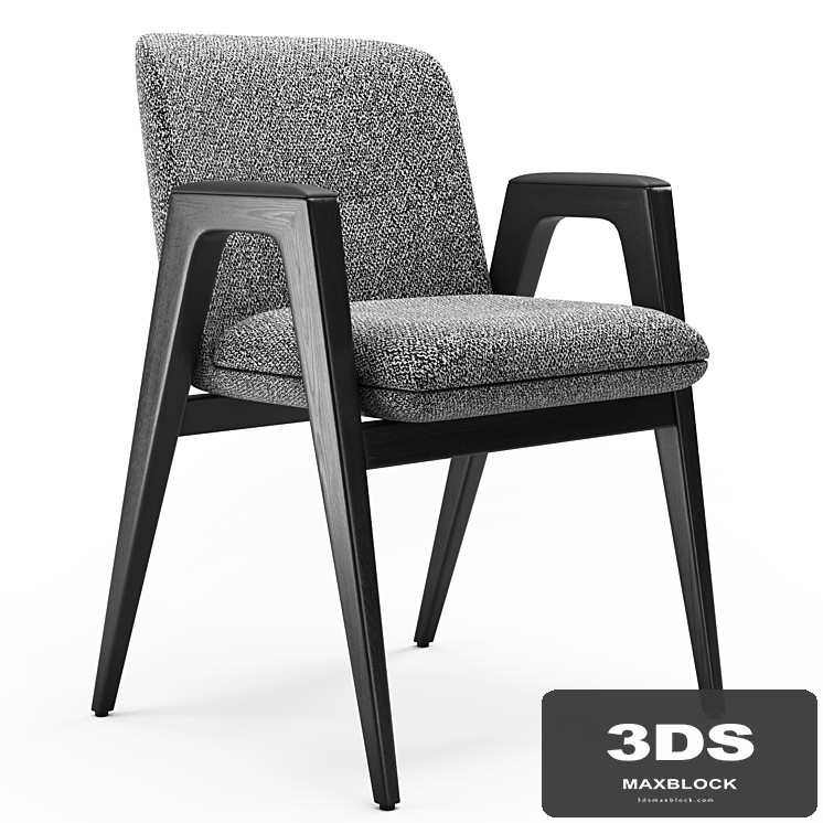 Armchair Minotti Lance Argento