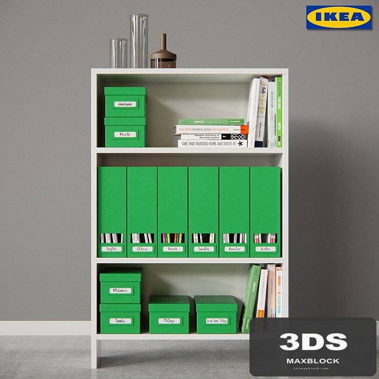 AVDALA bookcase &amp; TJENA
