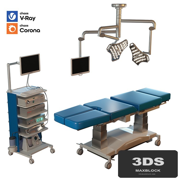 hospital equipment vol 3 (surgical room set)