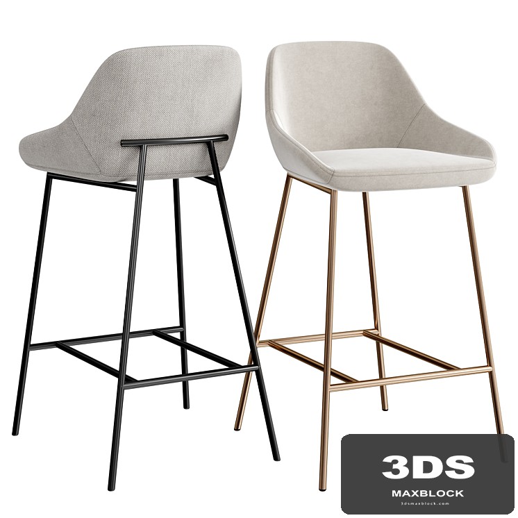 SHELBY COUNTER STOOL BEIGE