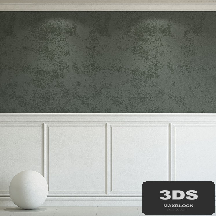 Decorative plaster with molding 249