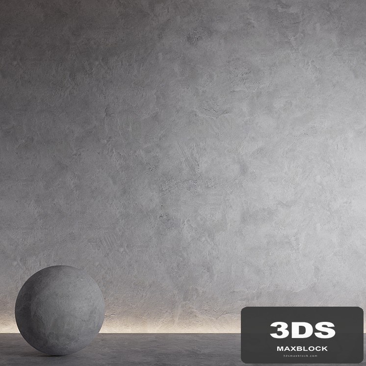 Decorative plaster. Seamless decorative plaster material