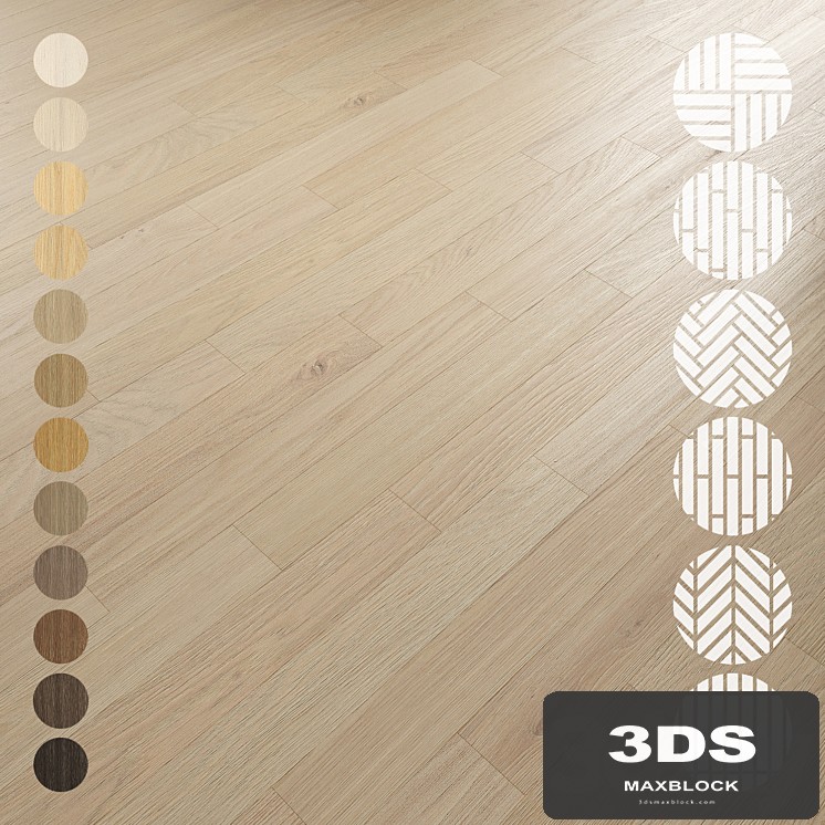 Oak Flooring Set 020