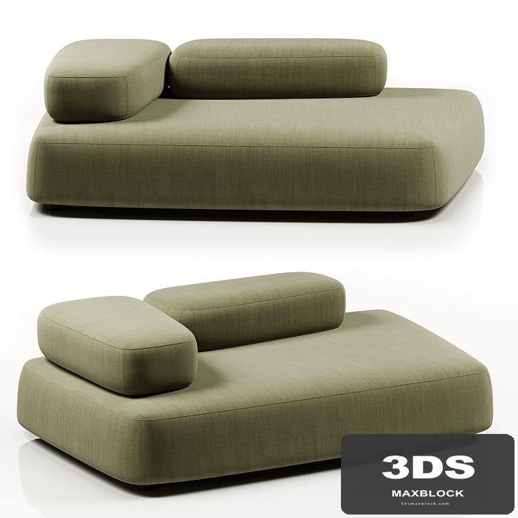 Bubble Rock sofa by Living Divani