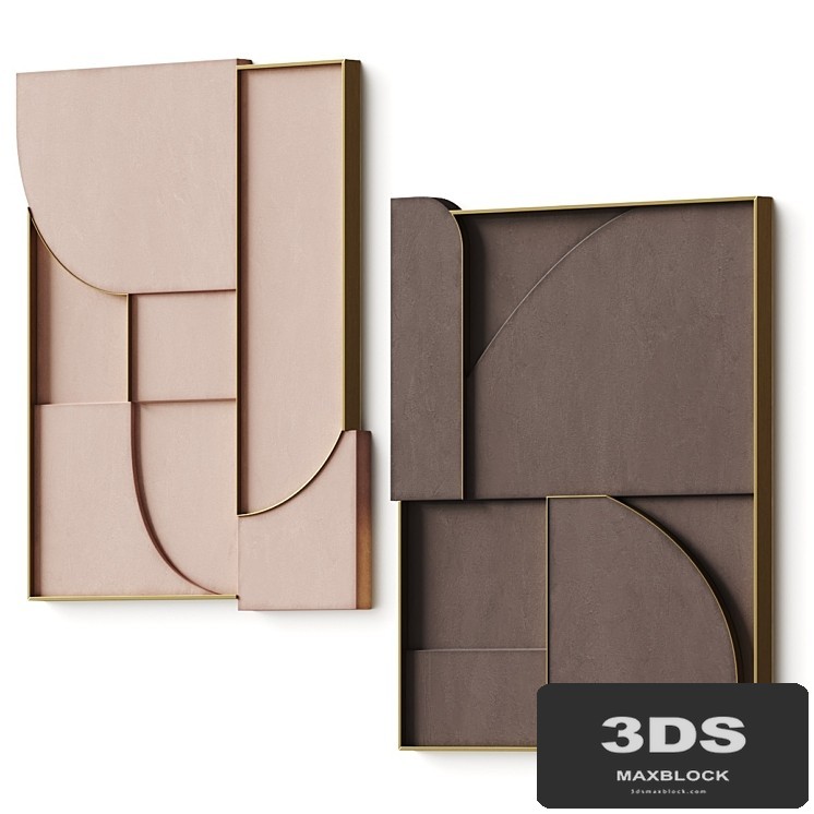 Jose Leite De Castro Topaz Decoration Panels