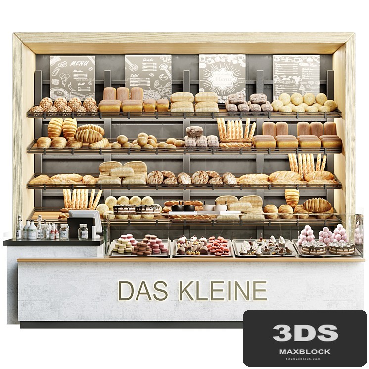 Bakery with pastries and desserts
