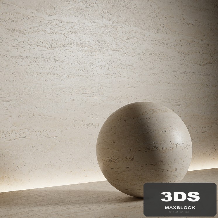 Stone material, travertine, pbr, seamless
