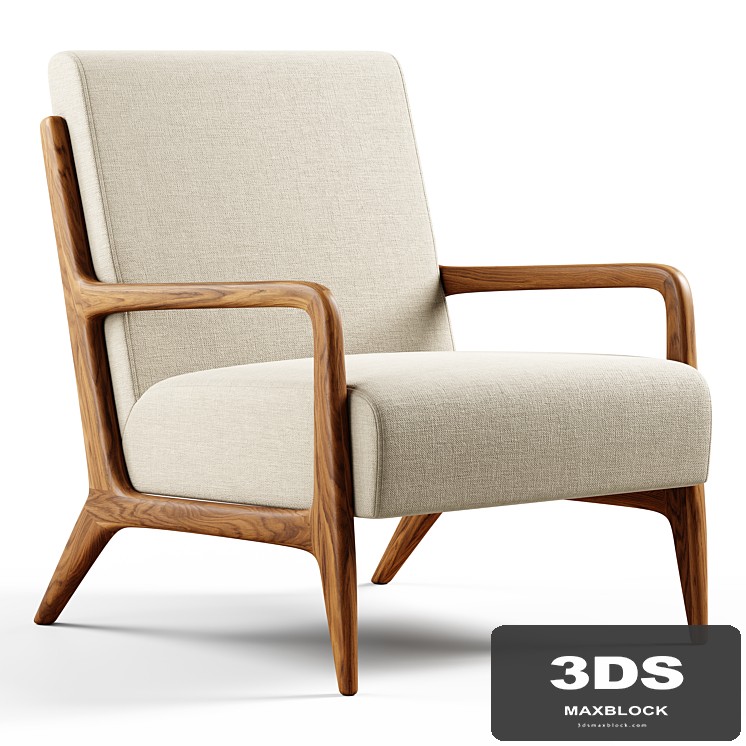 Zara Home - The ash wood armchair with linen upholstery