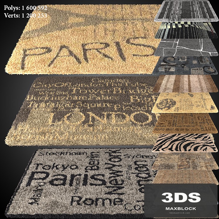 A selection of carpets 1600h2300 (15 pcs.)