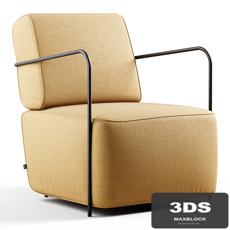 Kave Home - The Mustard Gamer armchair