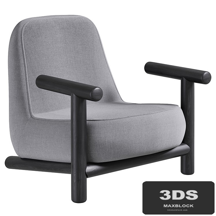 Bold armchair by HC28 Cosmo