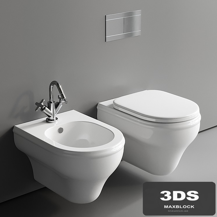 Azzurra Ceramica Charme Wall-hung WC