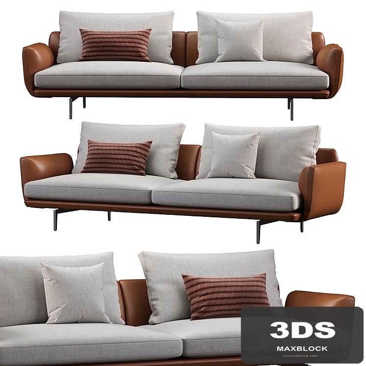 Get back sofa by Poltrona Frau