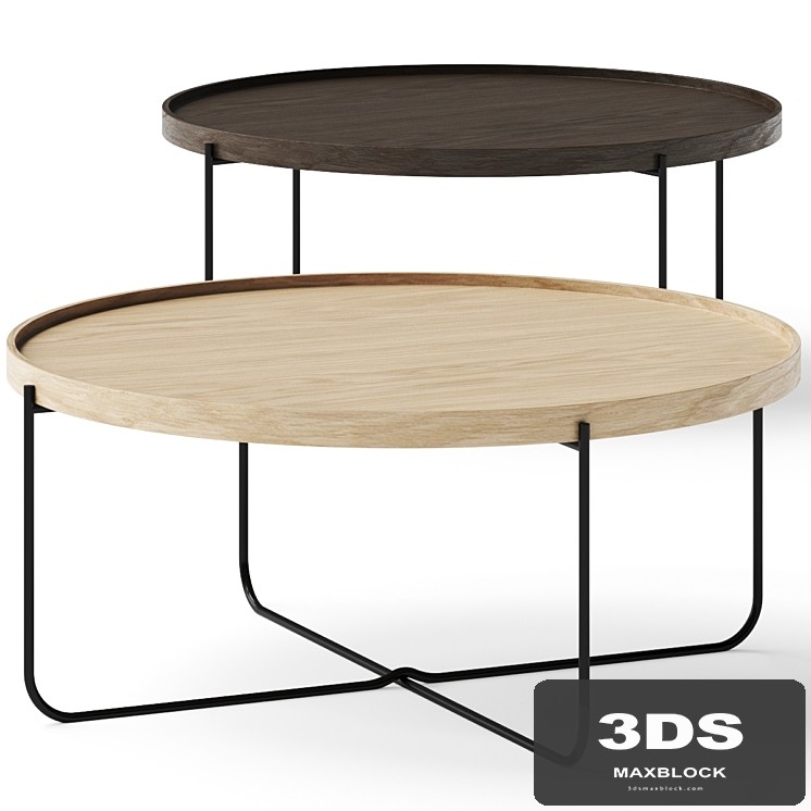 West Elm Willow Round Coffee Table