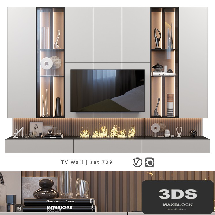 TV Wall | set 709