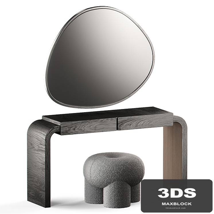 Table Nebo Pouf Ollie Mirror SPOT M