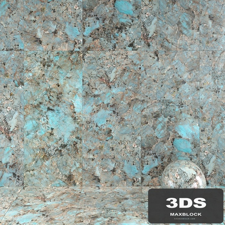 Marble tiles Amazonite