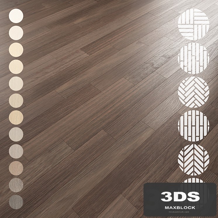 Oak Flooring Set 075