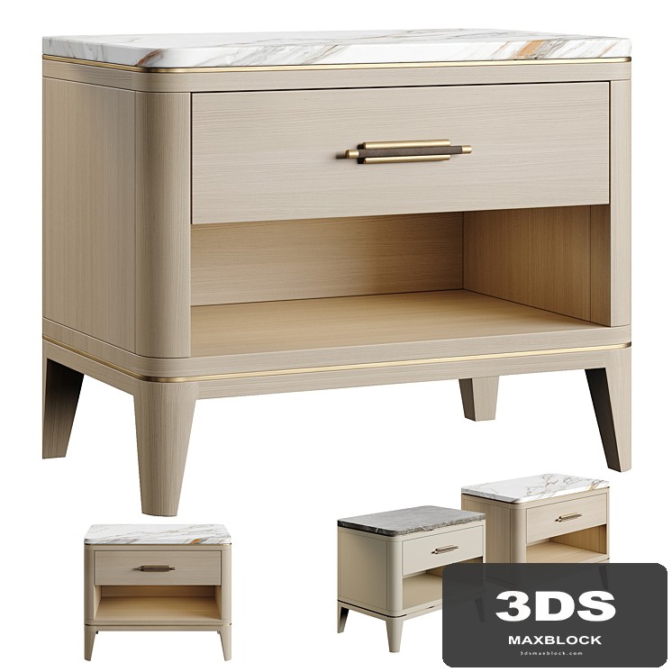 Frato CLICQUOT Bedside Table