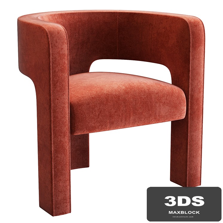 Crate&Barrel Sculpt Armchair