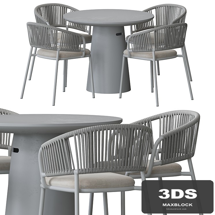 Mate Outdoor chair and Itai table