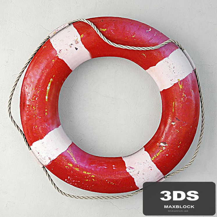 1950s Nautical Life Preserver
