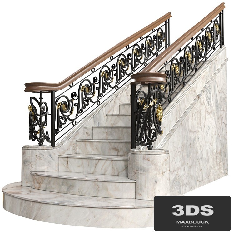 Wrought iron railing Art. 72