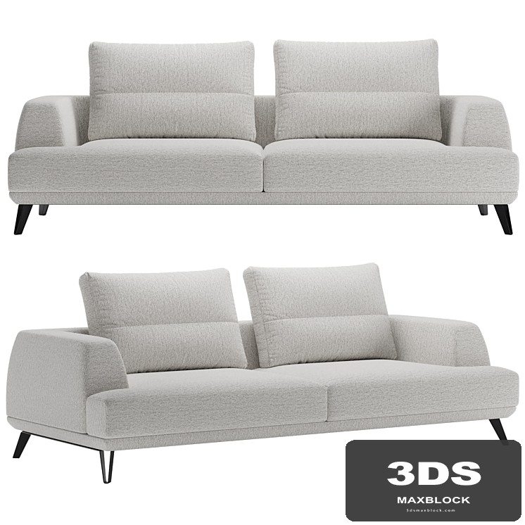 Straight Italian sofa Doge from Italia Lounge