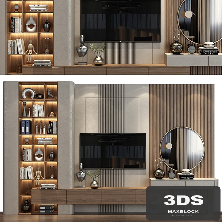 TV shelf 0576
