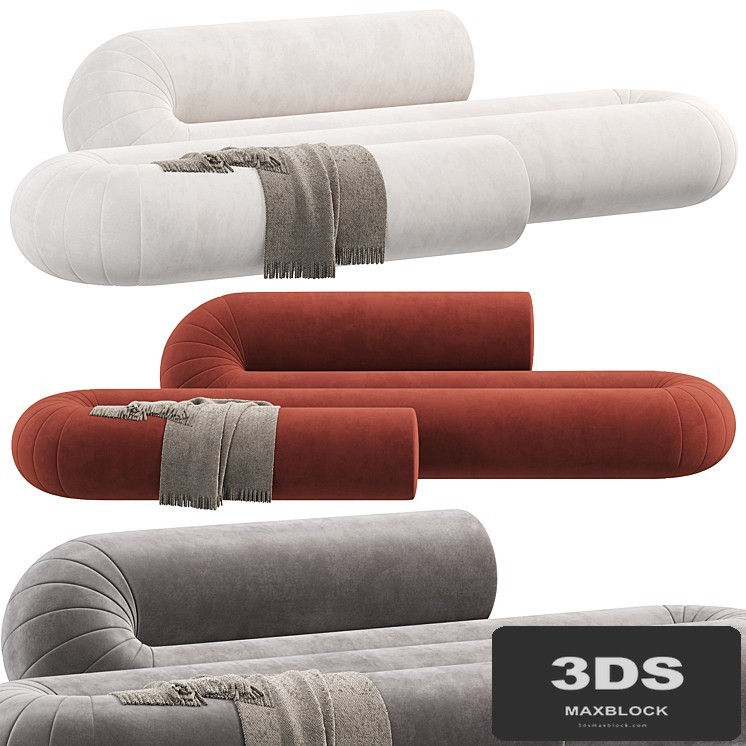 SERPENTINE Sofa by DANTE - Goods And Bads