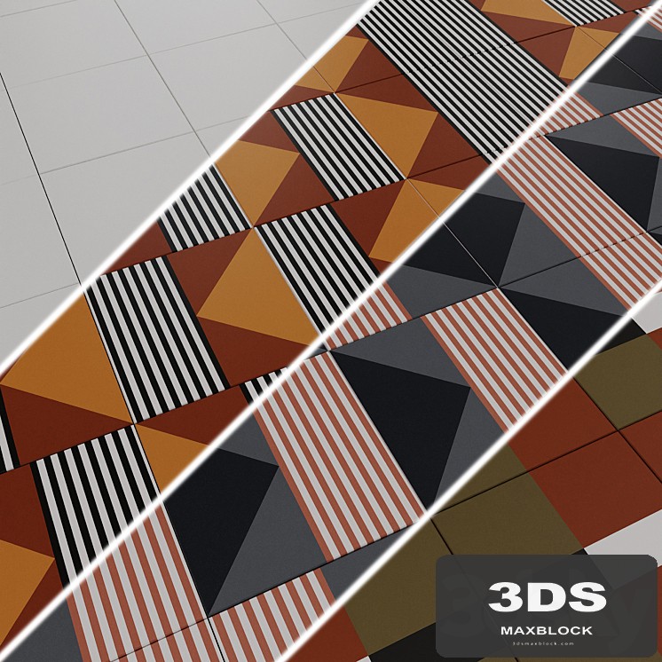 Porcelain stoneware tiles EQUIPE BAUHOME 20x20