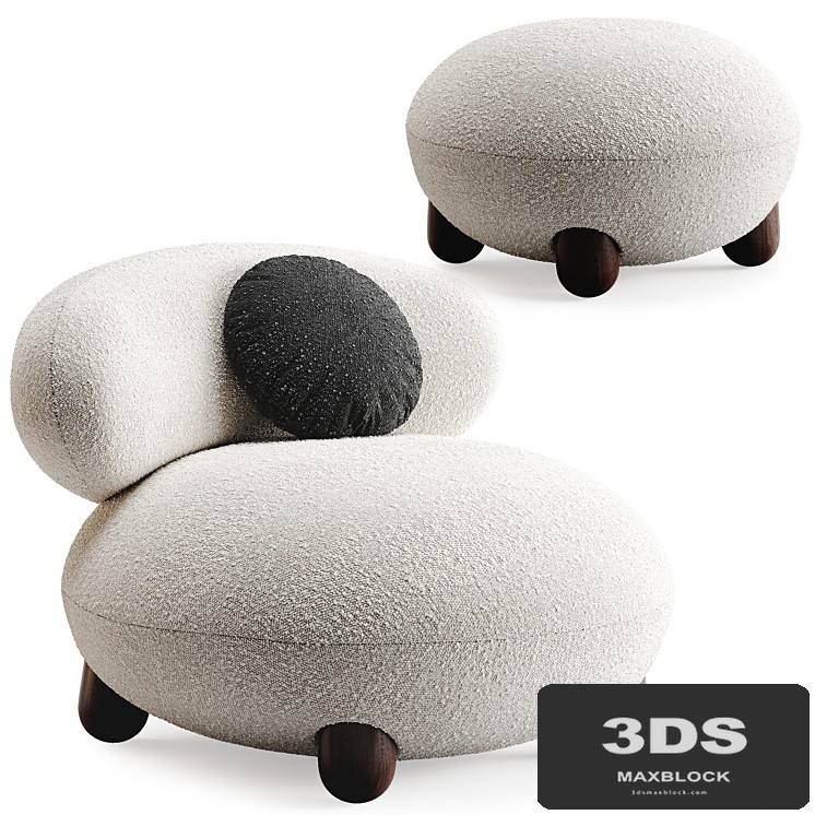 Flock Lounge Chair By Noom