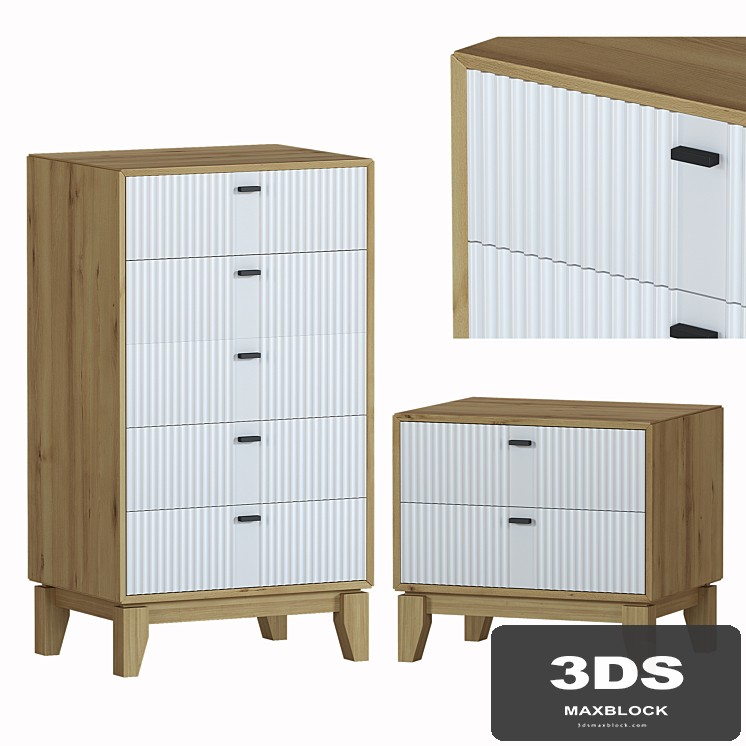 Cabinet and chest of drawers Bari Divan.ru