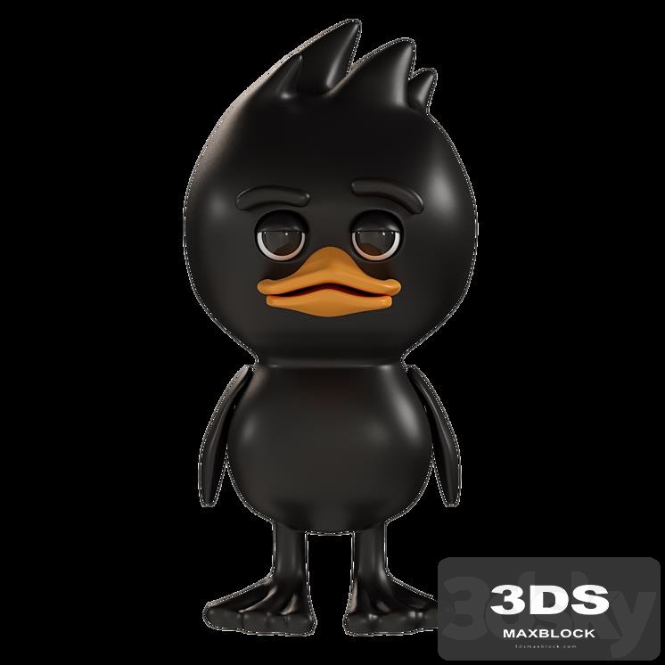 Toy collectible Tud Toy The Ugly Duck in three sizes