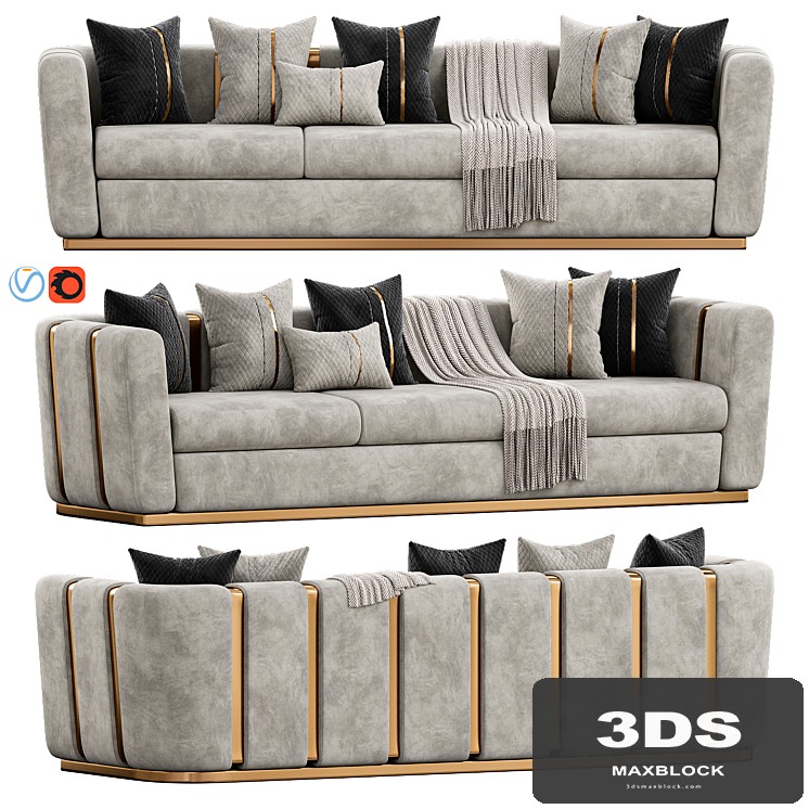 Lora Sofa by Evgor