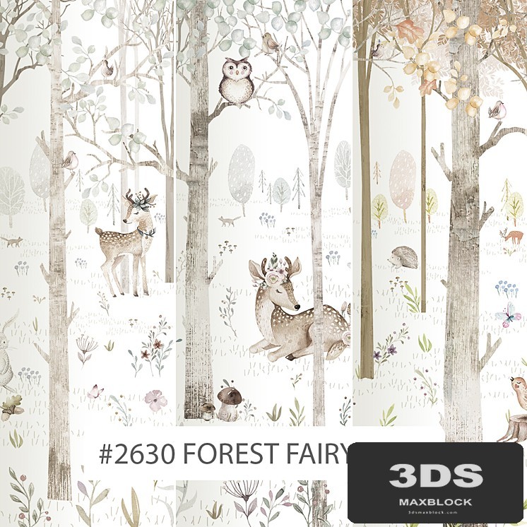 Creativille | wallpapers | 2630 Forest Fairytales