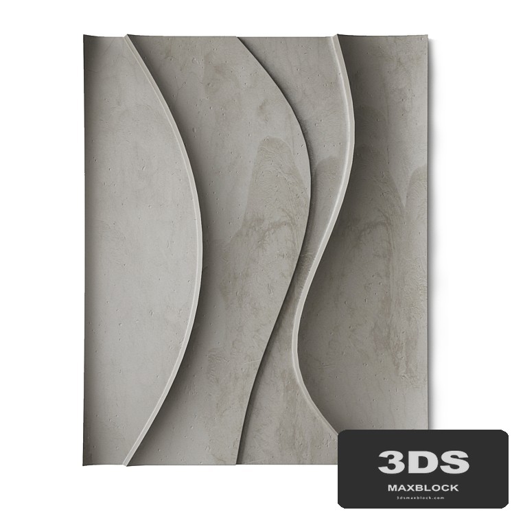 Abstract composition. Relief. Plateau. 9
