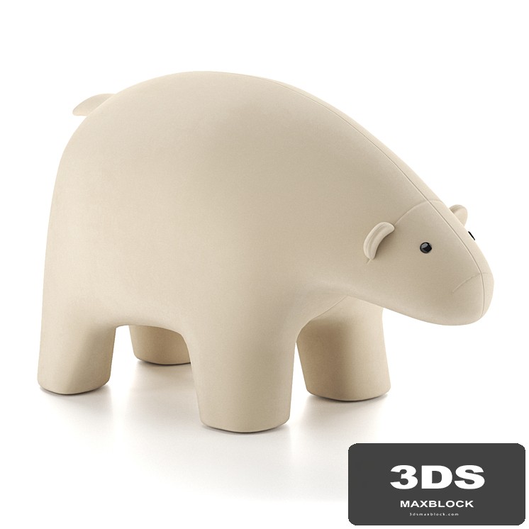 Pouf Sweet Bear Light