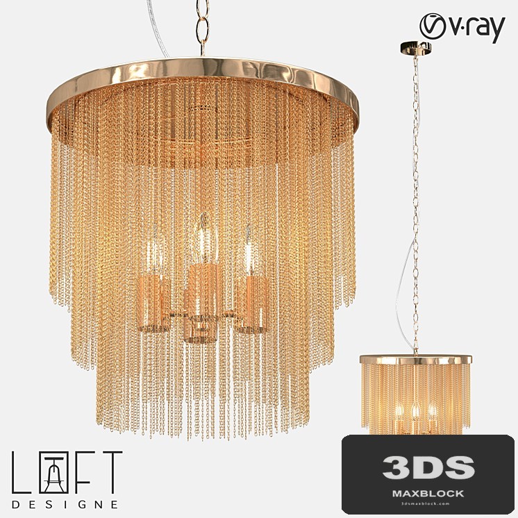 Suspension light LoftDesigne 4779 model