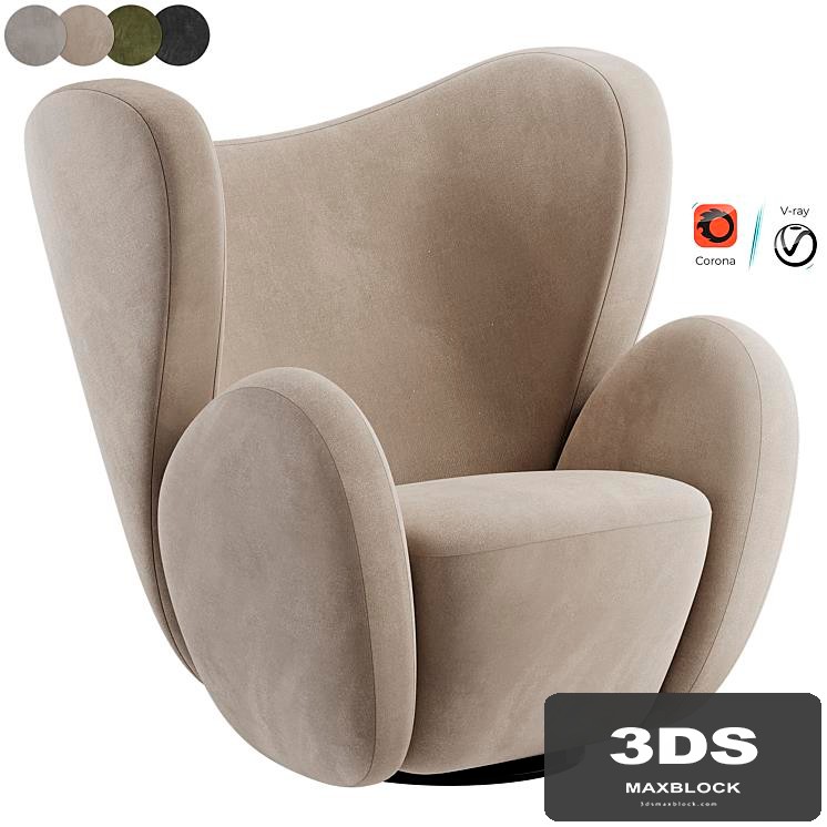 Barnum Buckle Armchair