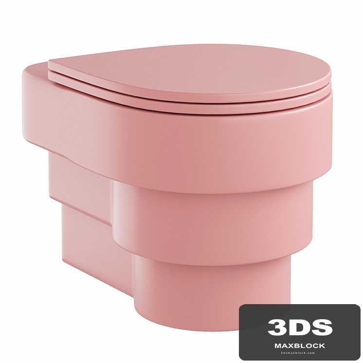 wall-hung ceramic toilet