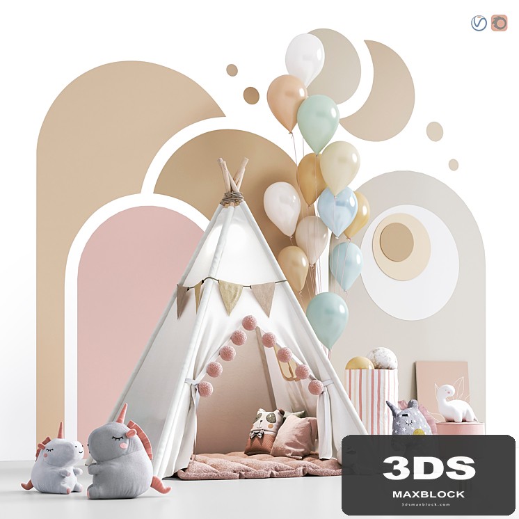 Toys , decor and furniture for nursery 135