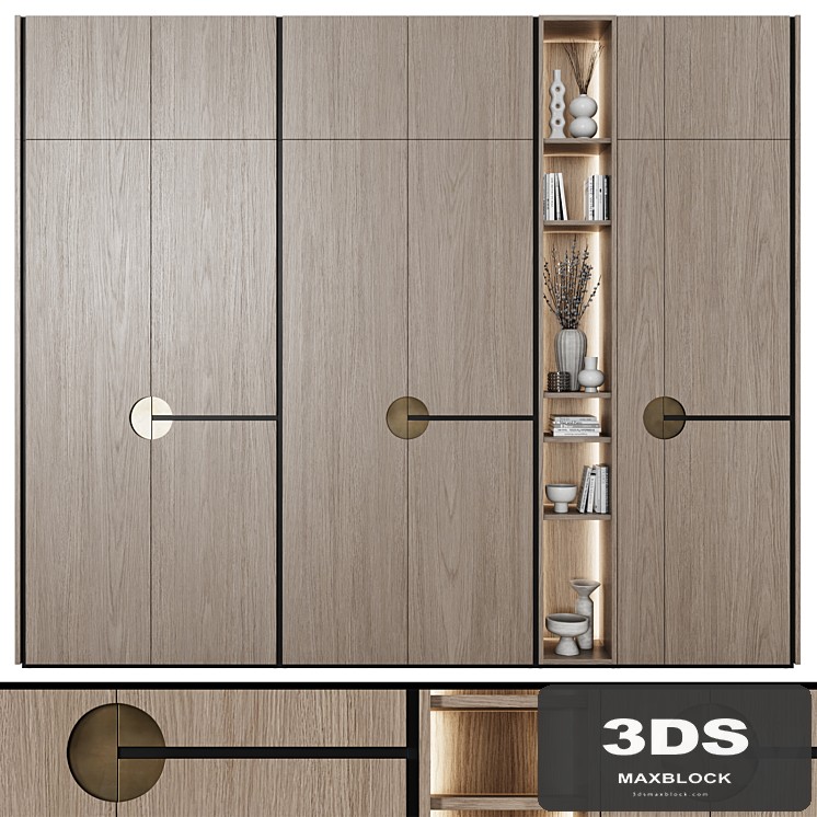 Modular cabinets in modern style 68