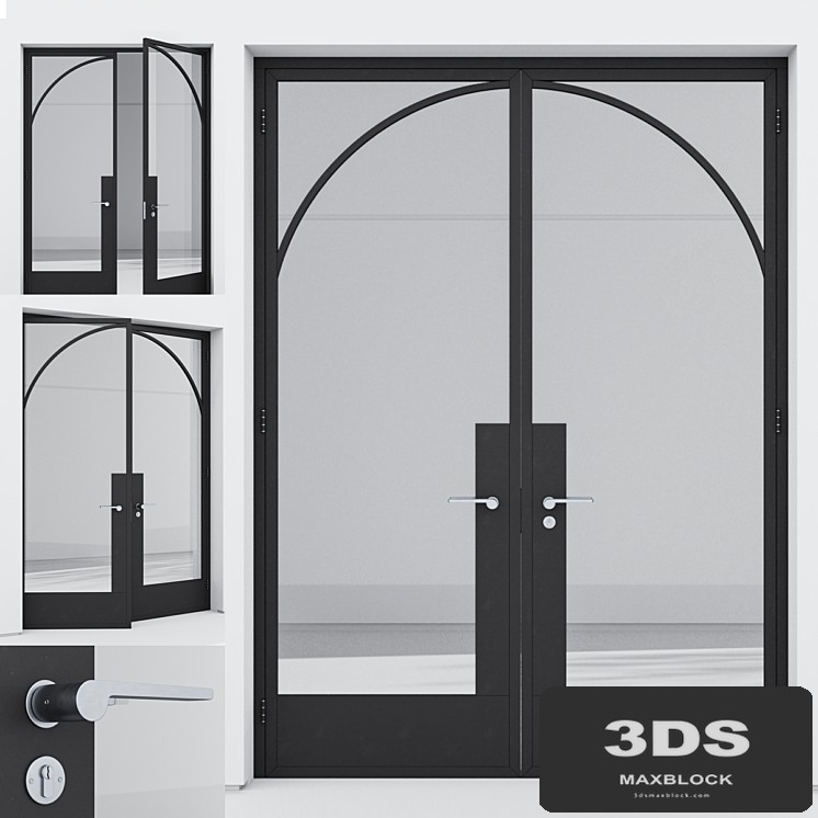 Aluminum door 34